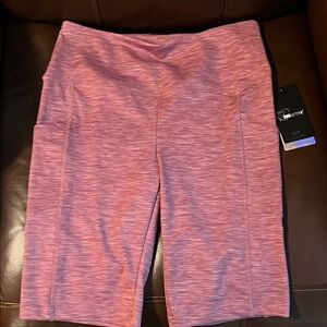 ShoActive  Pink Bike Shorts with Stretchy Fabric Size Large